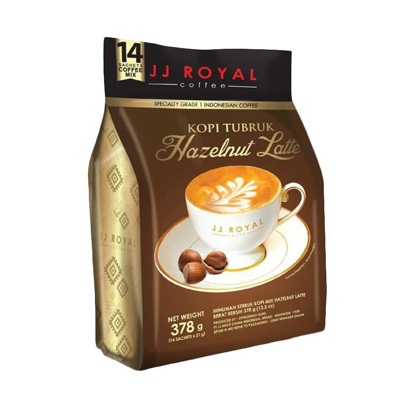 Jual FBO JJ Royal Coffee Kopi  Tubruk Hazelnut Latte  