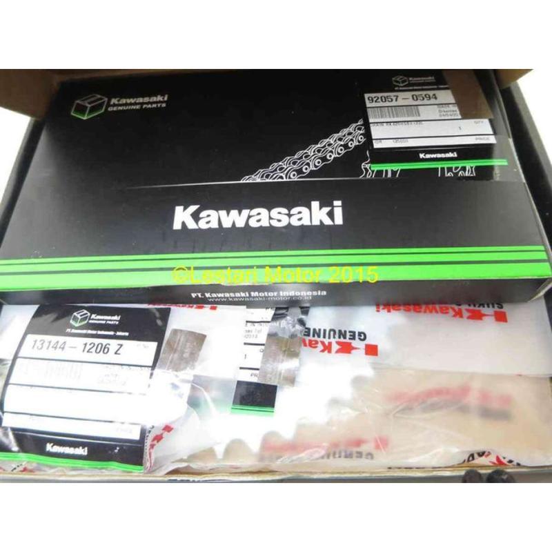 Promo Kawasaki Genuine Parts Gearset For Ninja R 150 Original Kawasaki