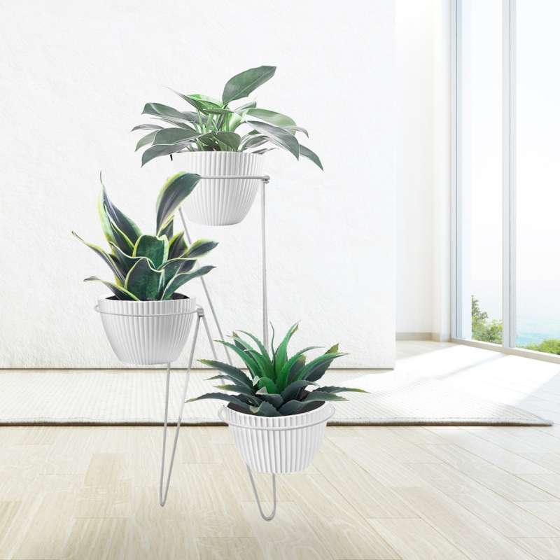 Jual Perlengkapan Rumah Taman Pot GUNINCO RAK POT TANAMAN SUSUN 3