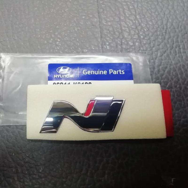 Jual Hyundai Genuine Parts Emblem Hyundai N series Chrome di Seller