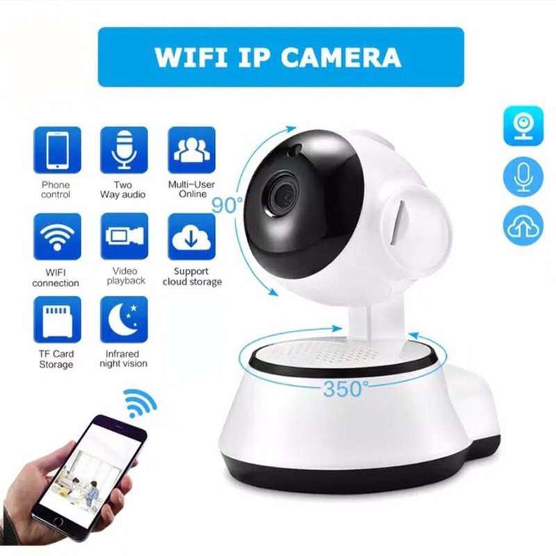 Promo Ip Camera Wifi Cctv V380 Hd960p Q3s Wireless Ip Kamera App