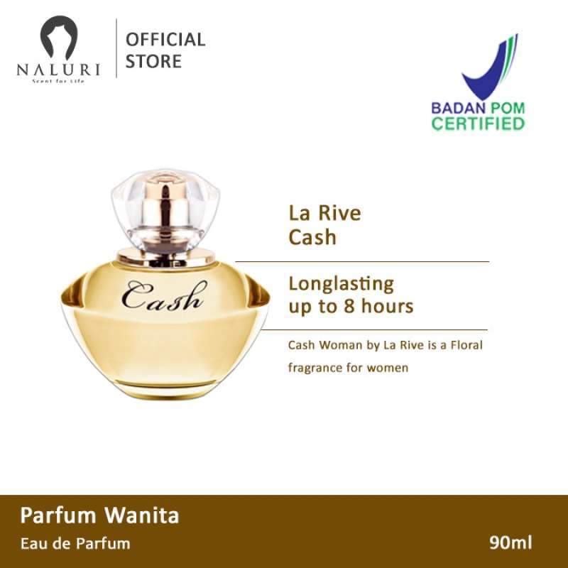 Promo Parfum Original La Rive Cash EDP For Woman 90ml Diskon 6 di Seller Naluri Parfum Medan Promo Parfum Original La Rive Cash EDP For Woman 90ml Diskon 6 di Seller Naluri Parfum Medan