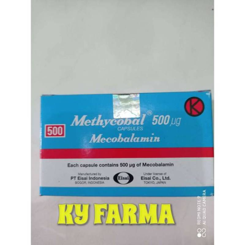 Jual methycobal 500mg perbox di Seller Ky farma - Pal Meriam, Kota