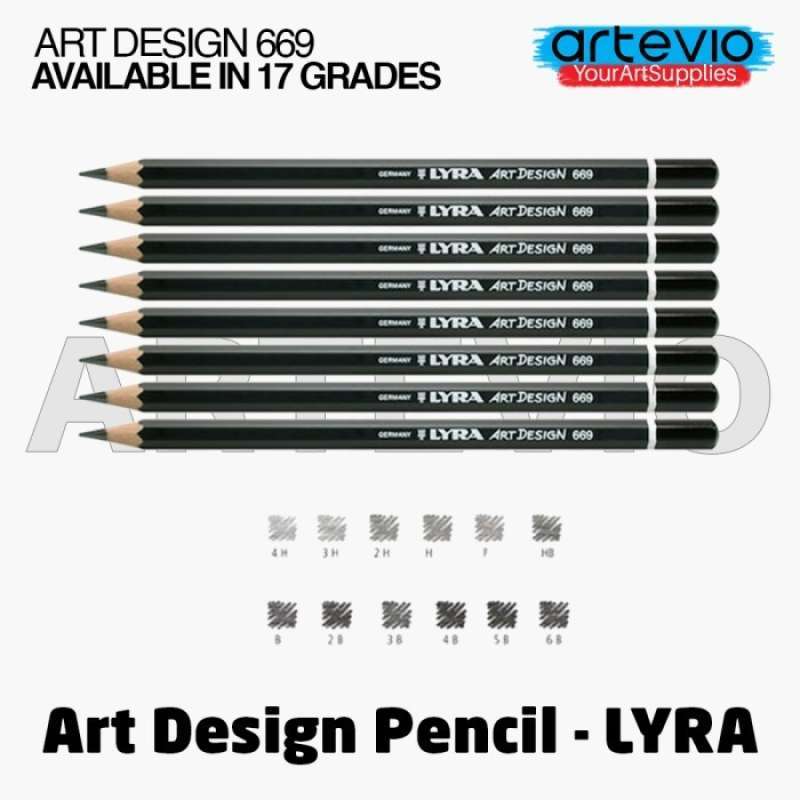 Jual Alat Lukis / Pensil Gambar Lyra / Lyra Art Design Pencil Di Seller