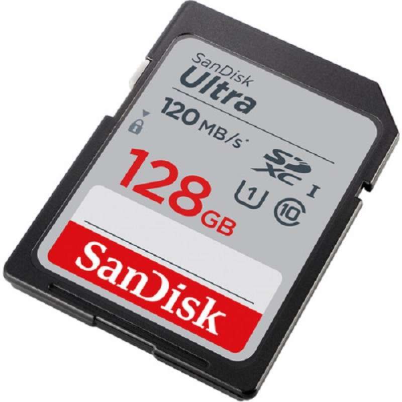 Jual Sandisk Ultra Sd Card 128 Gb Memori Kamera Sdxc 120mbps Sdcard