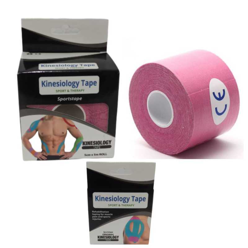 Jual Kinesio Tape Taping 5cm X 5M PINK di Seller hangermedal Pondok Kacang Timur, Kota