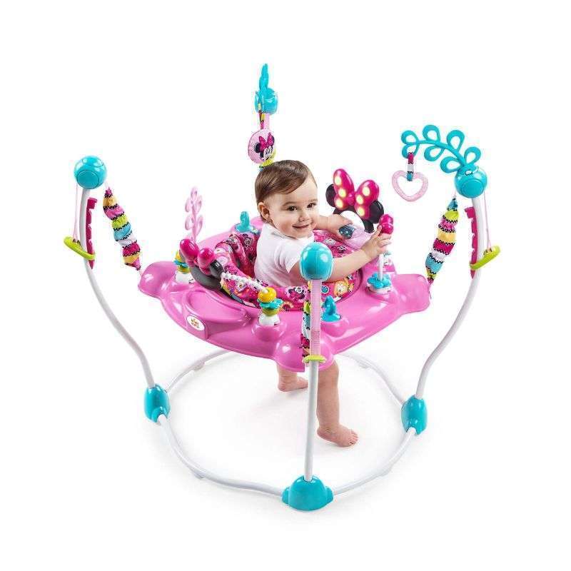 Jual SEWA BRIGHT STARTS Jumperoo Minnie Mouse Peekaboo Activity