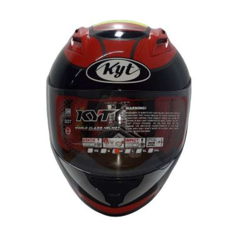 Jual Kyt Rc7 Seri 15 Spain Black Rc Seven Kyt Rc-7 Single Visor ...