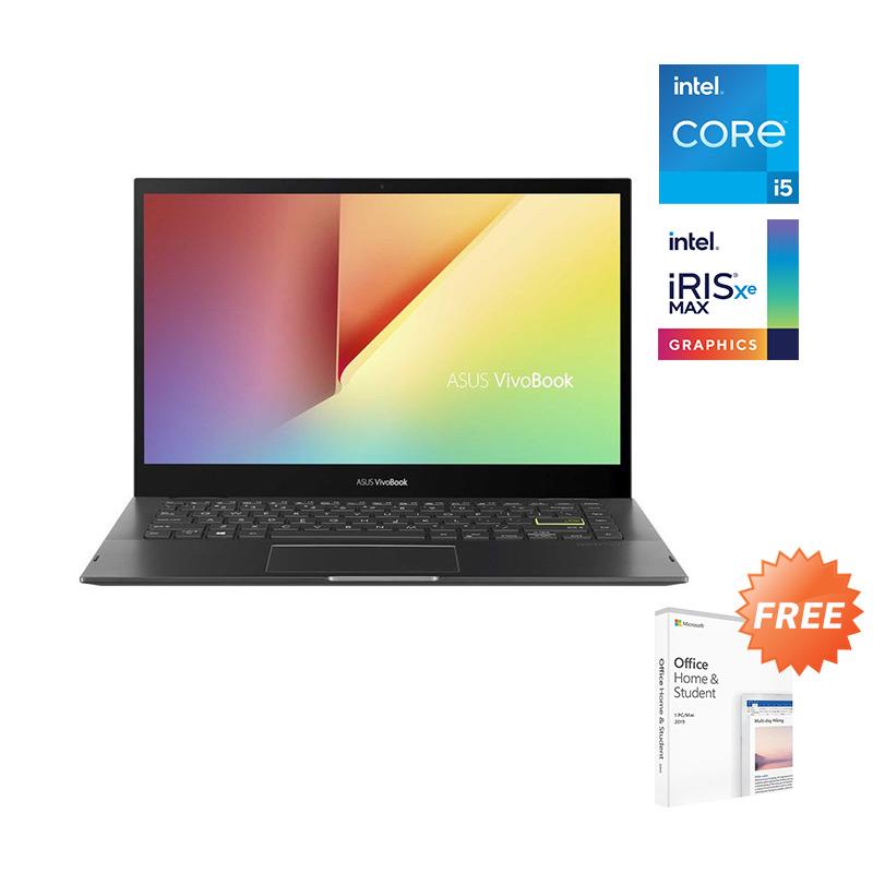 âˆš Asus Vivobook Flip Tp470ez-ec551ts Notebook - Black [i5-1135g7 / 8gb
