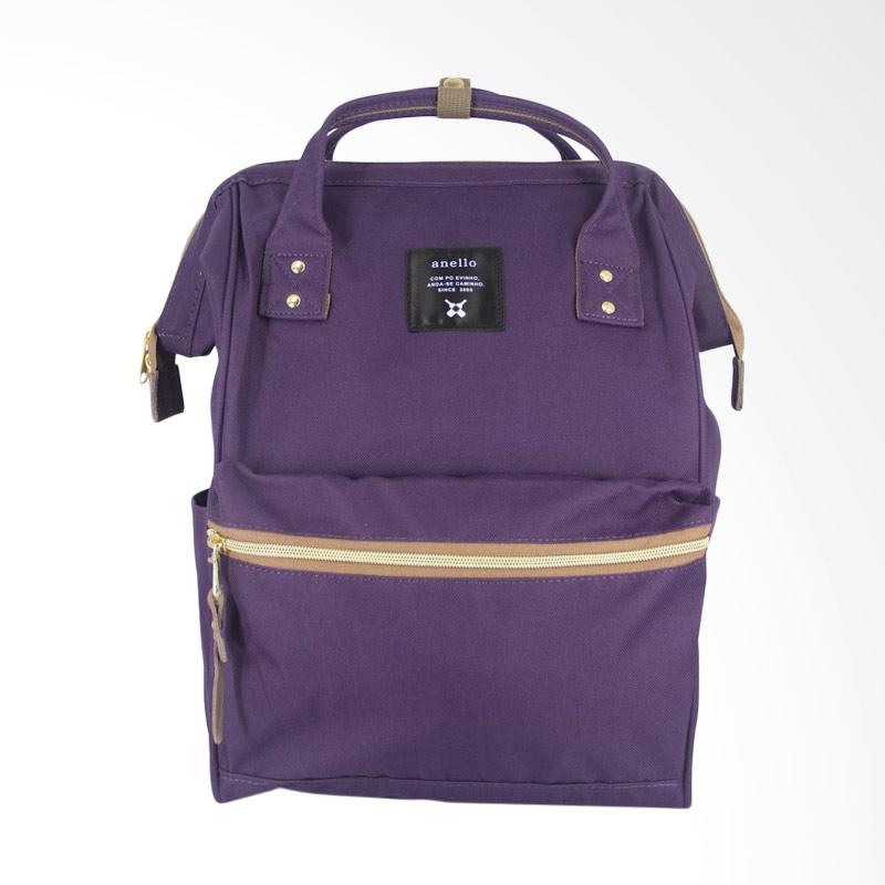 Jual Anello Oxford Backpack Polyester Tas Wanita - Purple
