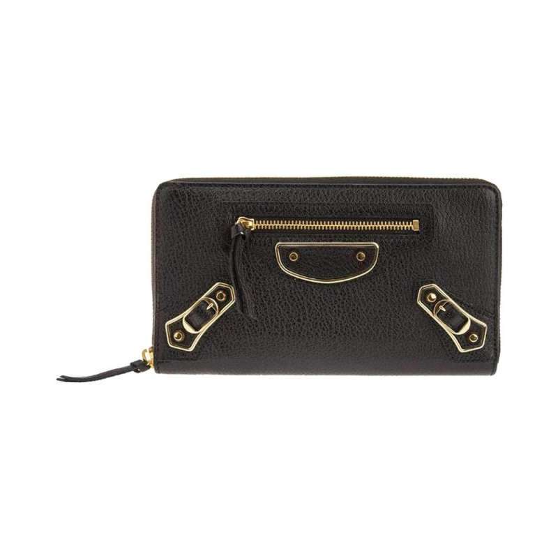 balenciaga classic continental wallet