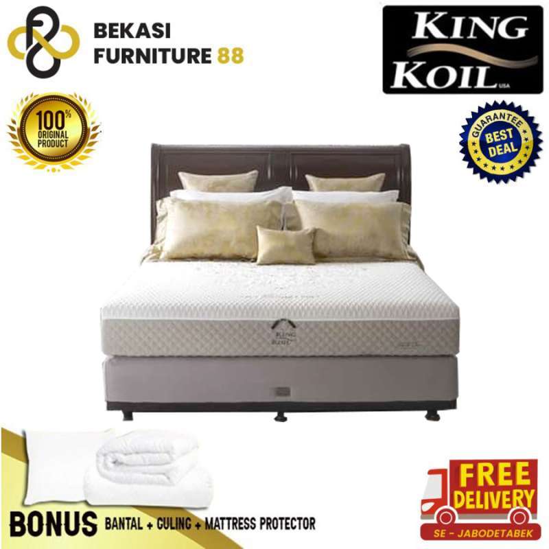 Jual 1 Set Kasur Springbed KING KOIL (Duke) Ukuran 160180200x200