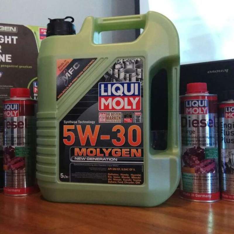 Promo OLI MOBIL LIQUI MOLY NEW GENERATION MOLYGEN 5W30 (4 LITER) PASTI ...
