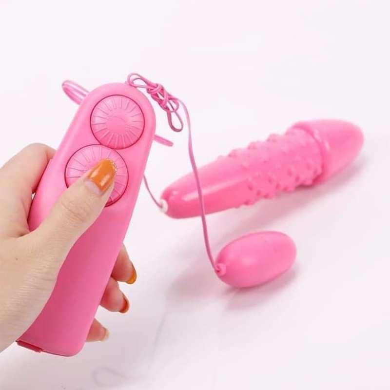 Promo Vibrator Penggeli Doble Alat Bantu Sex Wanita Diskon 44 Di 