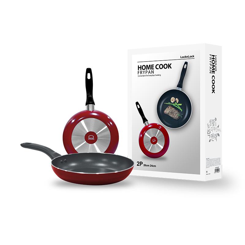 Jual Lock & Lock Frypan Set Home Cook Caf2420s2 [2 Pcs] Di Seller