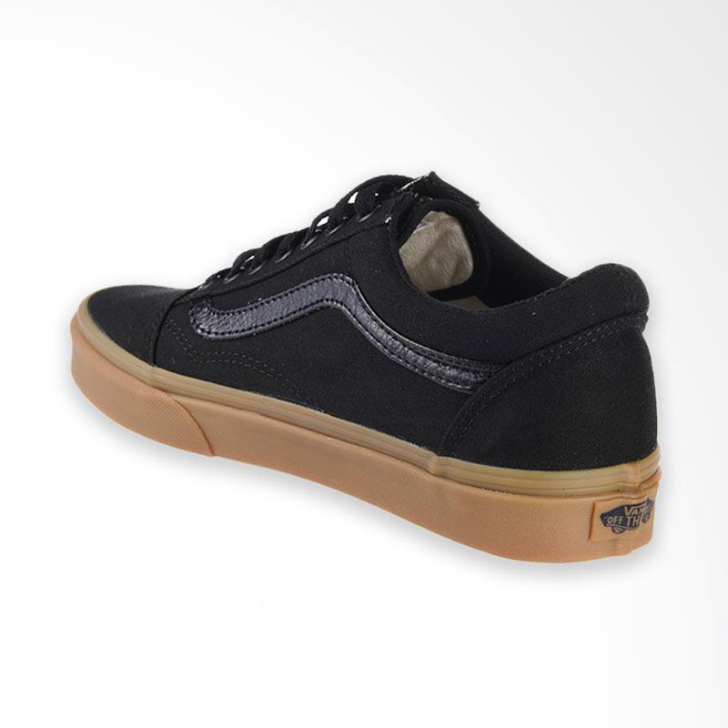 Jual Vans U Old Skool Canvas Gum Sneaker Shoes Pria