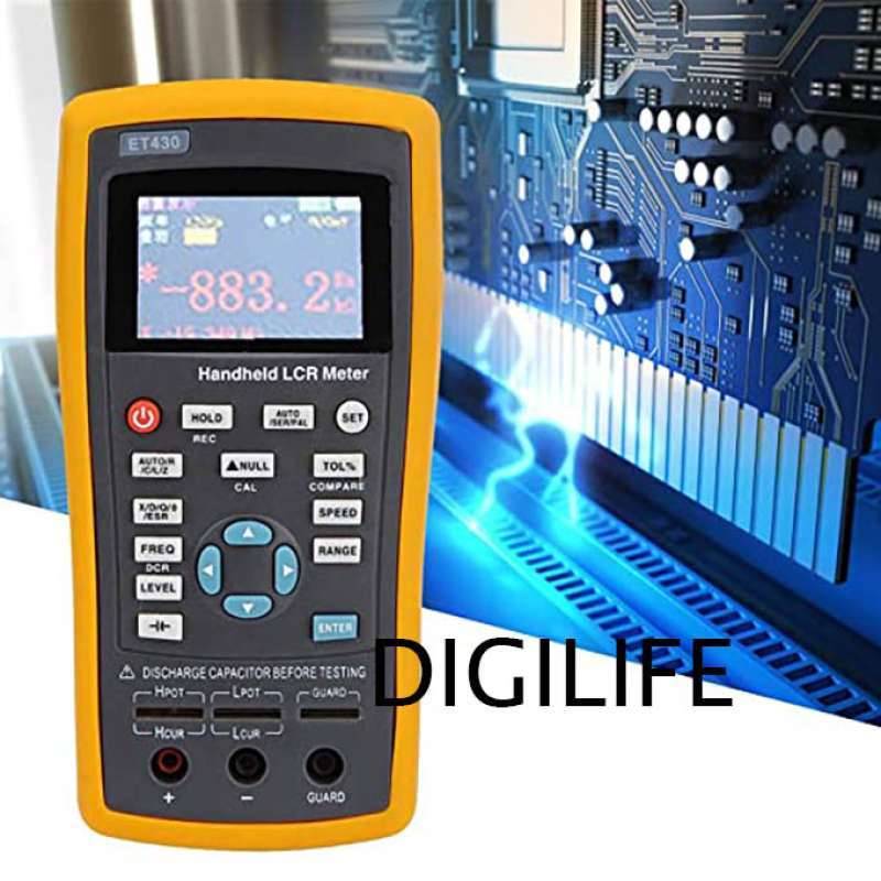 Jual Lcr Meter Et430 High Precision Digital Bridge Tester Et430