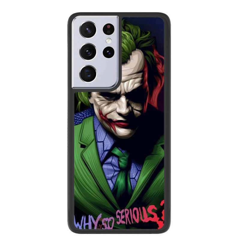 Promo Case Samsung Galaxy S21 Ultra Custom joker W9120 Diskon 8% di