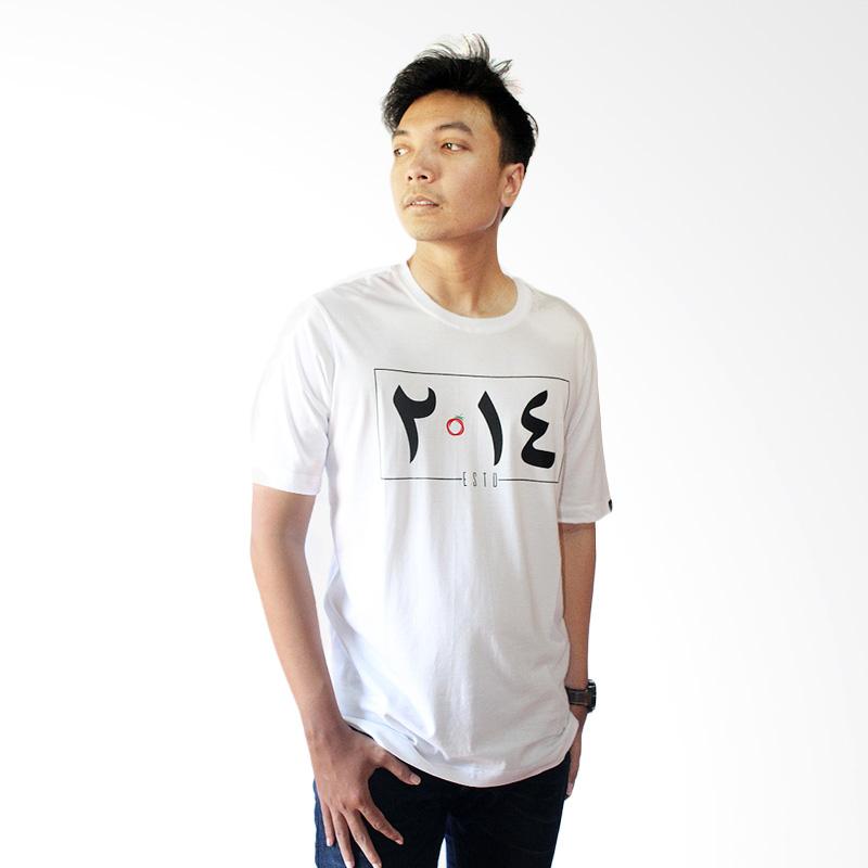 Jual Tomato Clothing Longline Kaos Arabic Pria - Putih