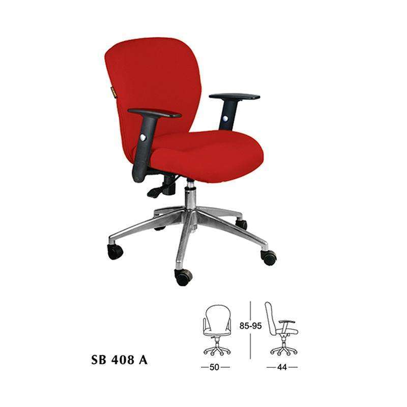 Jual FCENTER Kursi Kantor / Kursi Kerja / Kursi Staff SB 408 A di ...