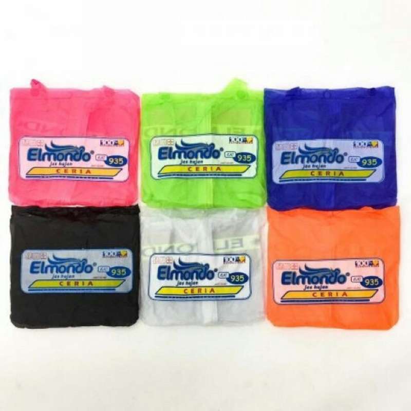 Promo Jas Hujan Elmondo Ceria 935 Setelan Celana Bahan Karet Diskon 33%