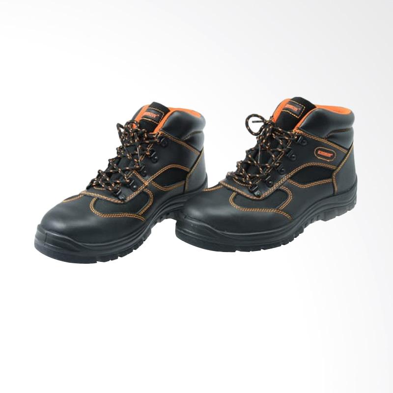 Jual Krisbow Safety Shoes Goliath Sepatu Boots [6 Inch] 43 Black