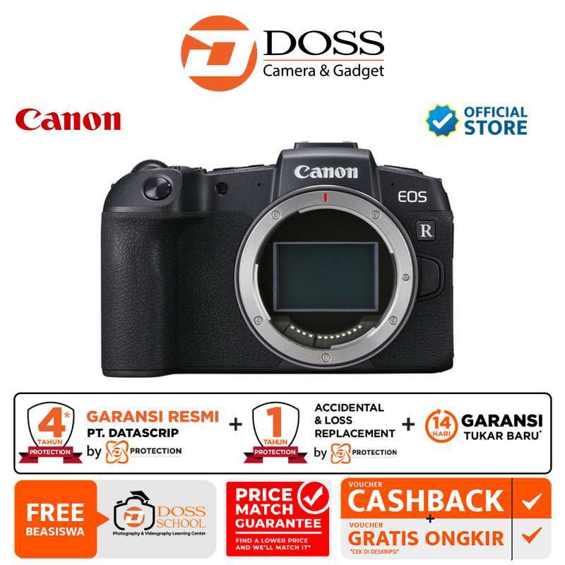 Promo Canon Eos Rp Kamera Mirrorless [body Only] Diskon 13% Di Seller ...