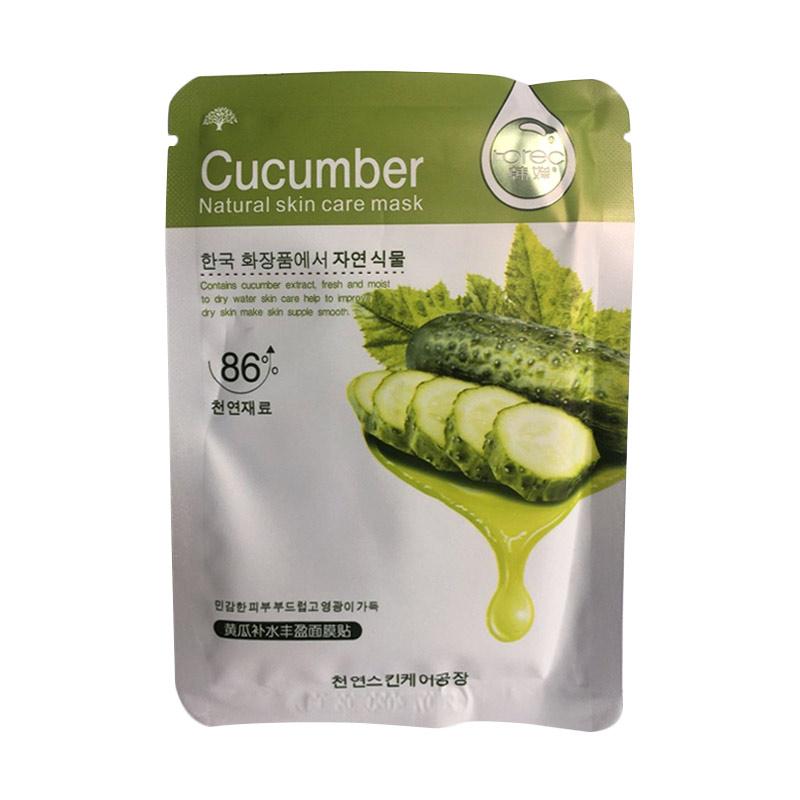 Jual Rorec Cucumber Natural Skin Care Mask Murah April