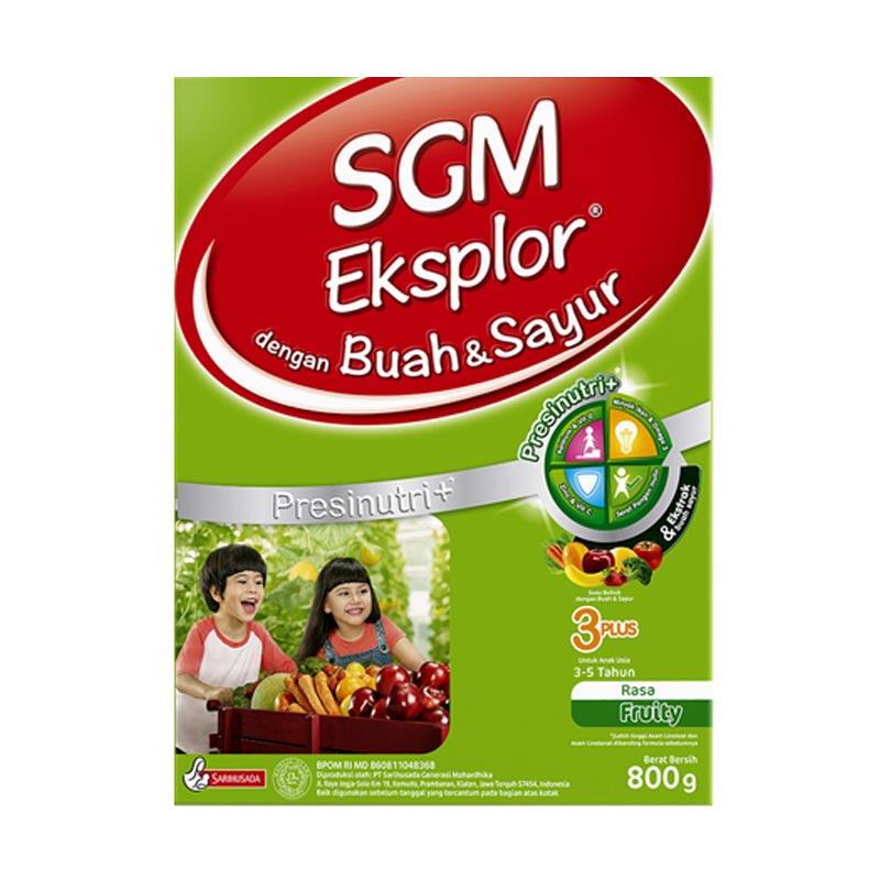Jual SGM Eksplor 3+ Presinutri Buah dan Sayur Susu Formula