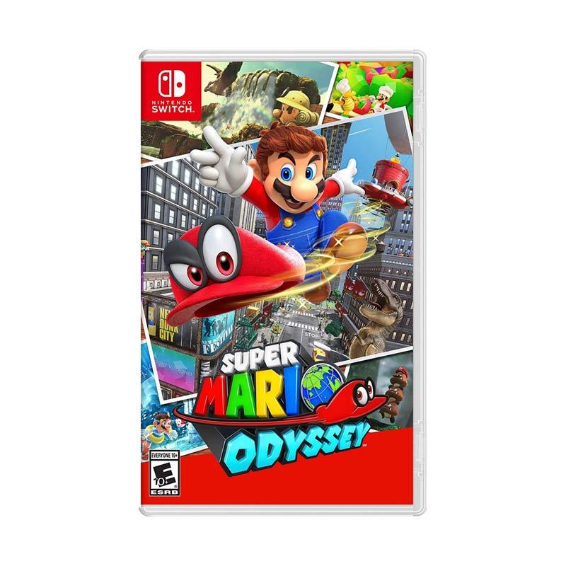 Jual Nintendo Switch Super Mario Odyssey DVD Game Online 