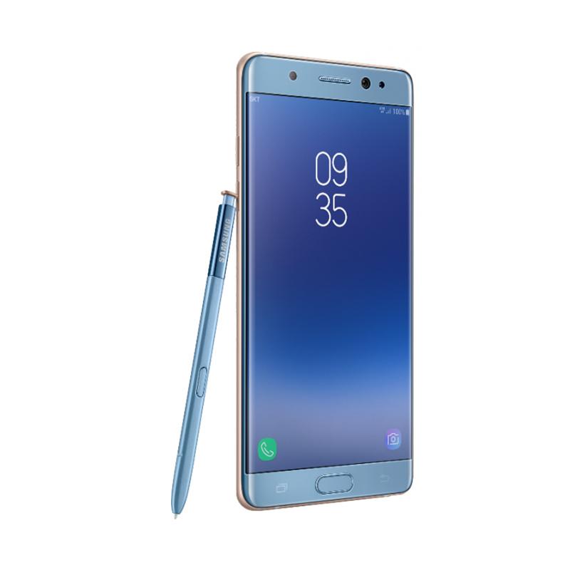 Jual ICT 2017 - Samsung Galaxy Note FE Smartphone - Blue