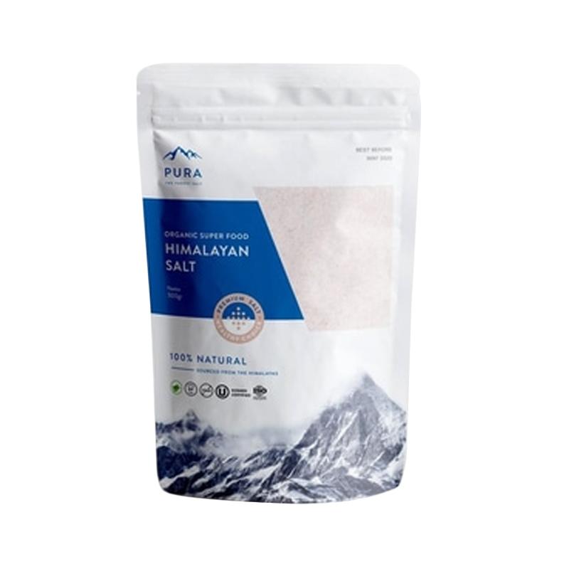jual pura organic himalayan salt garam dapur 500 g jual pura organic himalayan salt garam dapur 500 g
