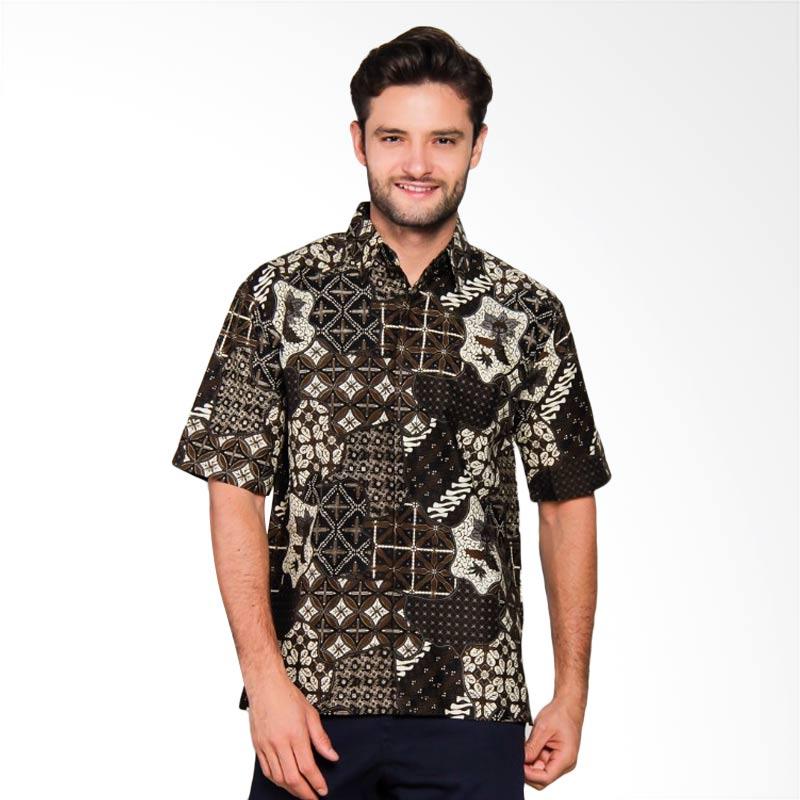 Jual Adiwangsa Model Modern Slim Fit Baju Kemeja Batik 