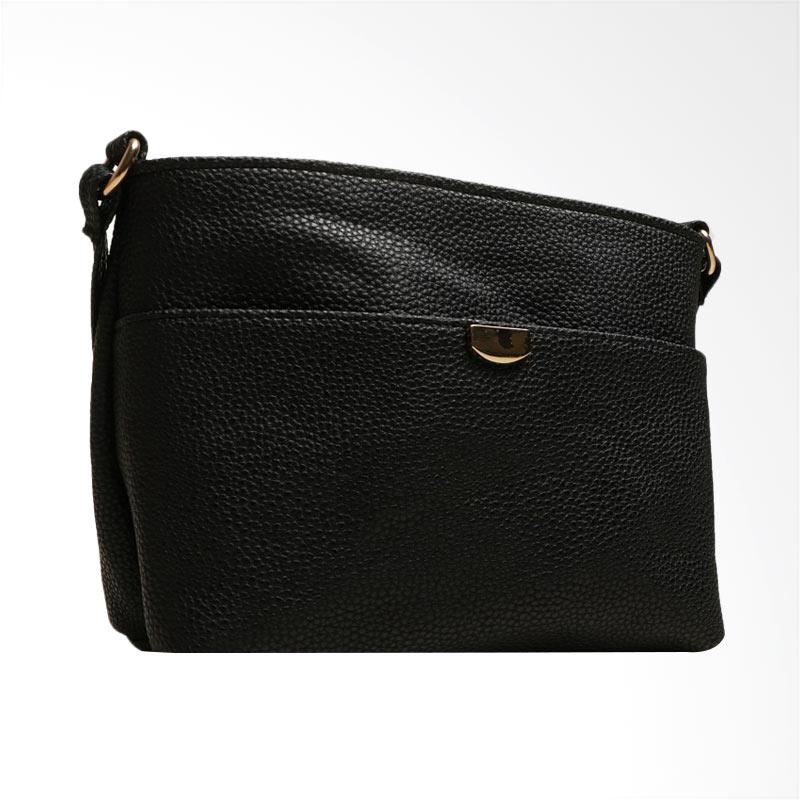 jual vona slingbag tas wanita black harga jual vona slingbag tas wanita black harga