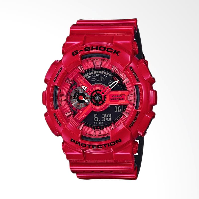 Promo Casio Gshock Analog Digital Rubber Strap Jam Tangan Pria Merah