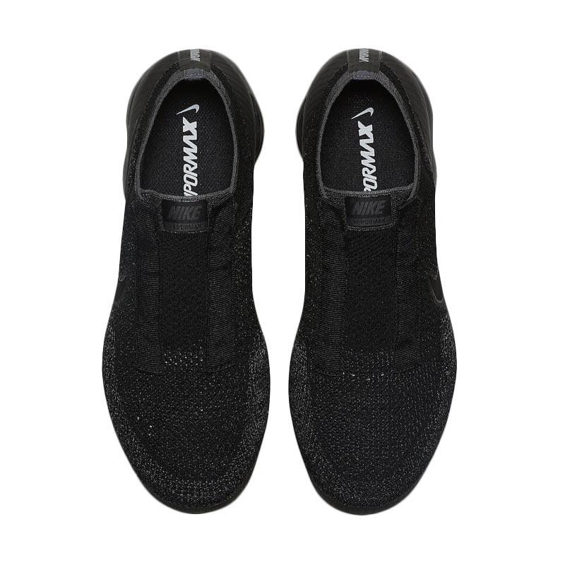 nike air vapormax se laceless triple black
