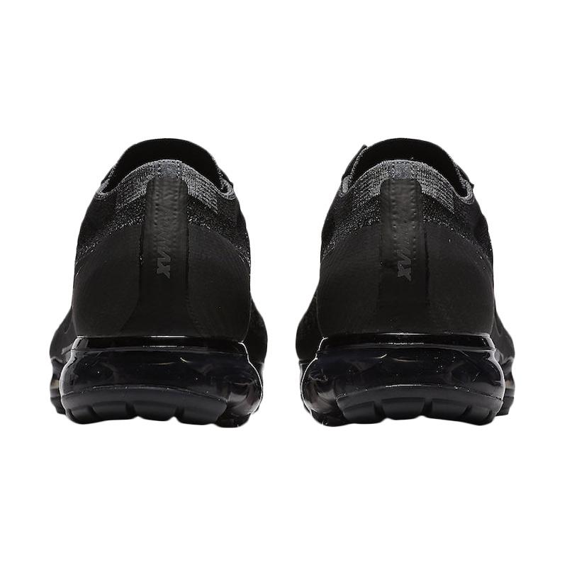 vapormax black laceless