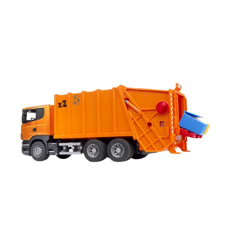 jual bruder toys 3560 scania r series garbage truck jual bruder toys 3560 scania r series garbage truck