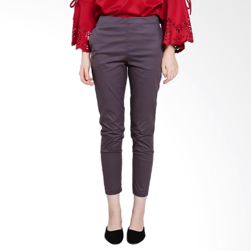 Jual Arena Belanja Casual Long Pants Celana Wanita - Grey