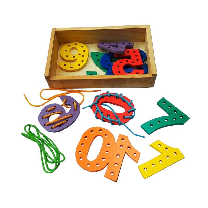 Jahit Mainan jual kidzntoys papan jahit angka mainan edukatif Jahit Mainan jual kidzntoys papan jahit angka mainan edukatif