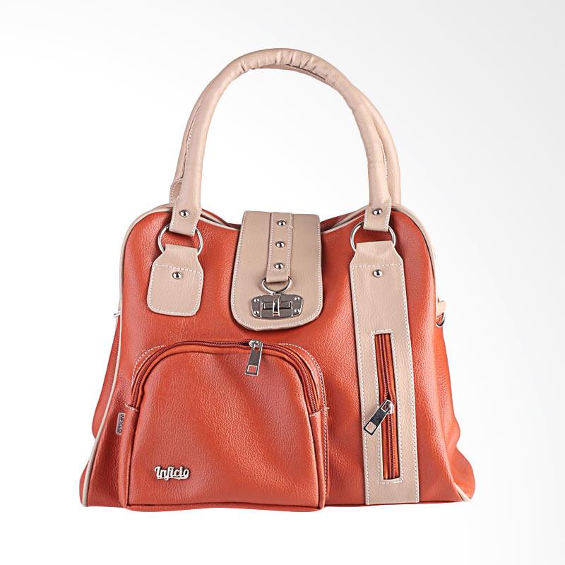 jual inficlo bag tas wanita coklat harga jual inficlo bag tas wanita coklat harga