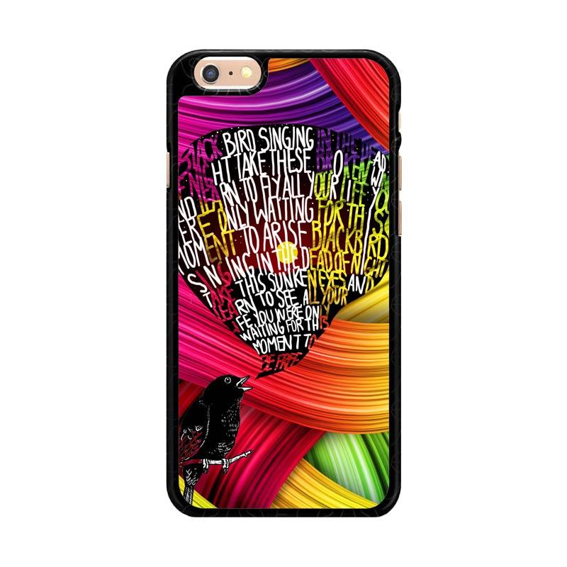 jual flazzstore the beatles blackbird rainbow z0050 costum casing for iphone 6 or iphone 6s jual flazzstore the beatles blackbird rainbow z0050 costum casing for iphone 6 or iphone 6s