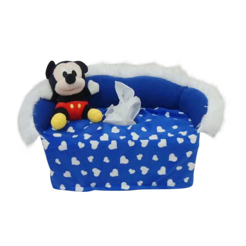 Jual CentralSeat Mickey Mouse Love Tempat Tisu - Dark Blue 