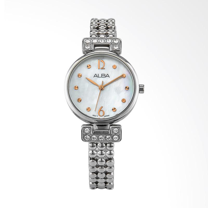 Jual Alba AH8267X1 Ladies White Mother of Pearl Dial Jam 