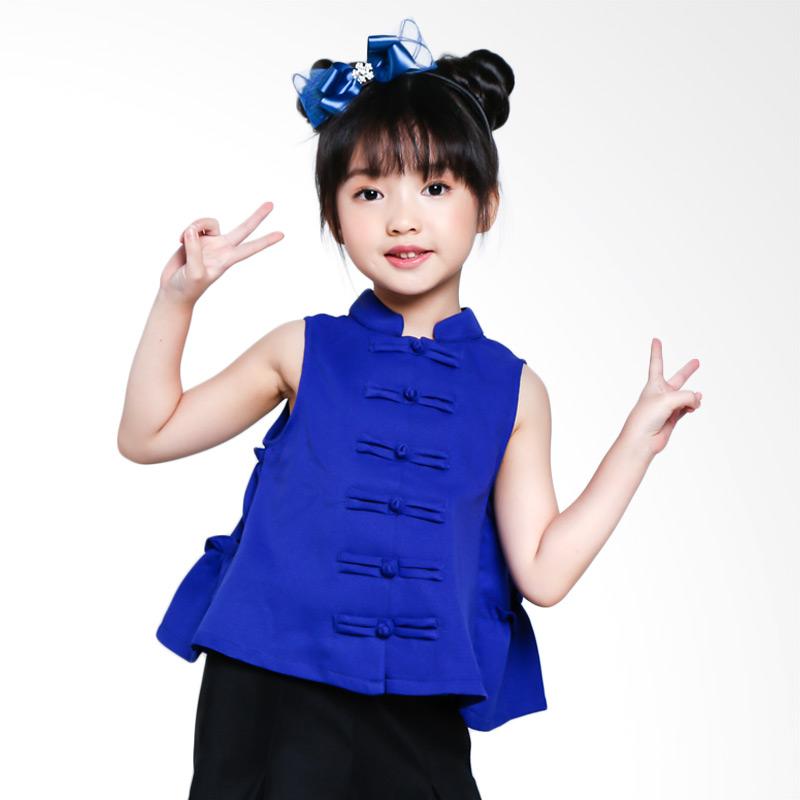 Jual PRE ORDER Diddlydoo PT033BL Hana Top Atasan Anak 