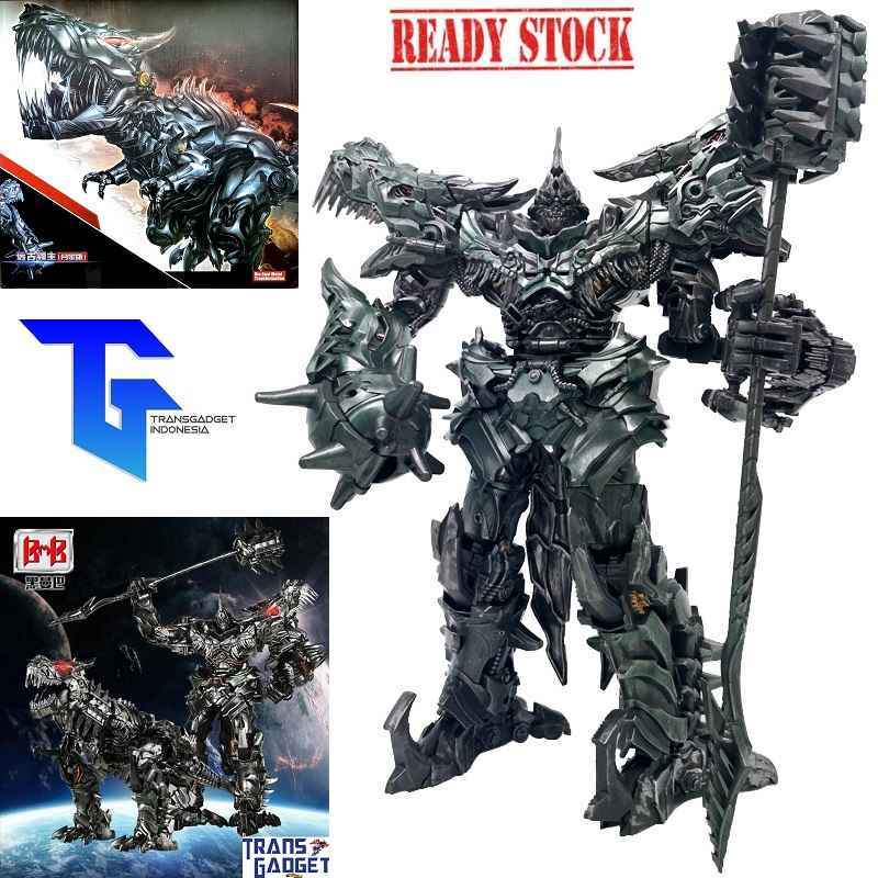 Promo BMB Transformers LS05 Grimlock KO Oversize Robot Black Mamba