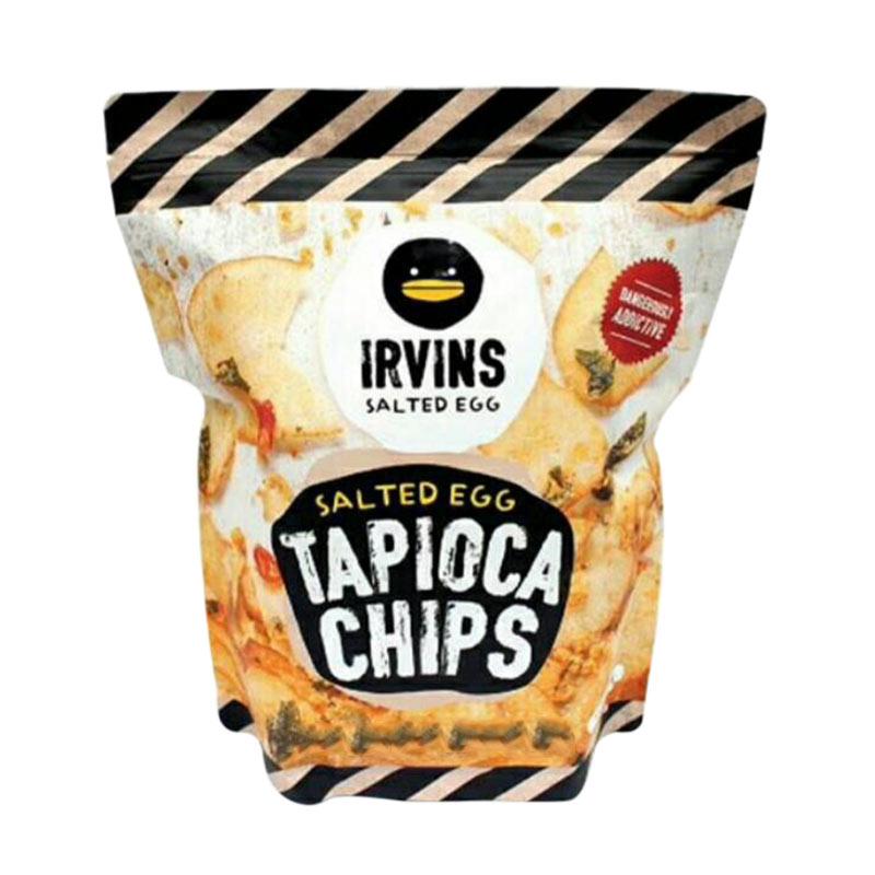 Jual Irvins Salted Egg Tapioca Chips Kripik 230 g Online ...