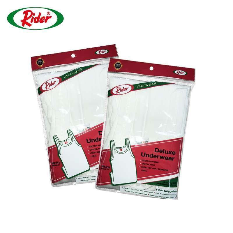 Promo Rider Classic Singlet Man [r123b] - 42 Putih Diskon 56% Di Seller ...