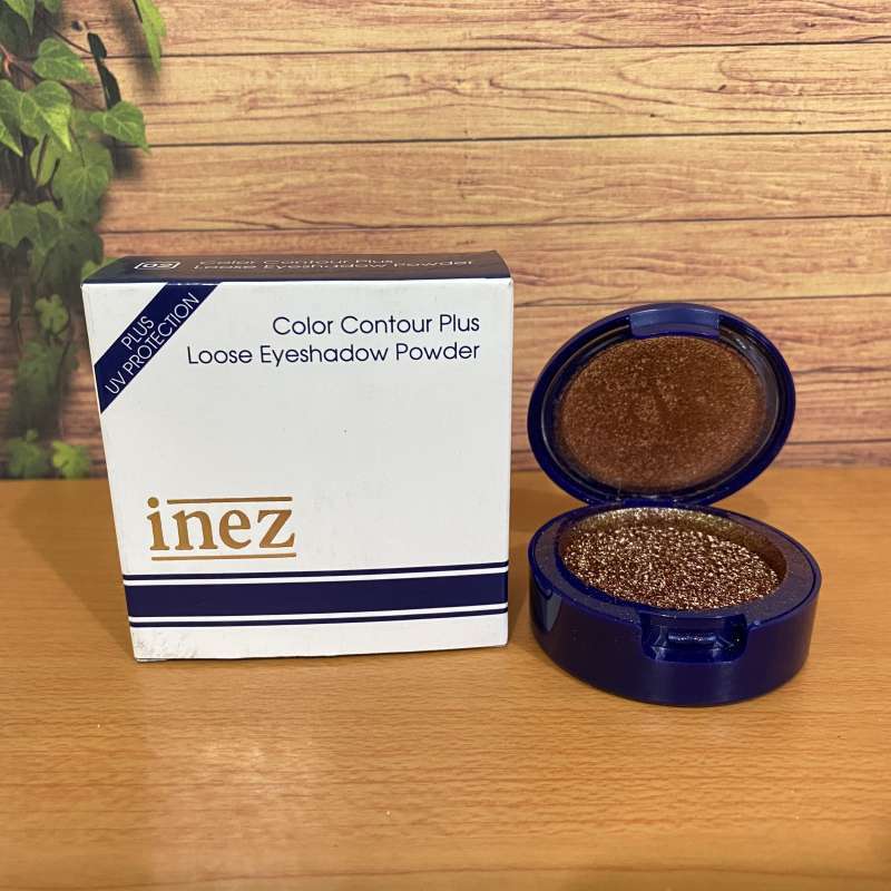 Jual Inez Color Contour Plus Loose Eyeshadow Powder 1.5gr Purple