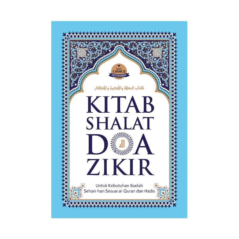 Jual Turos Pustaka Kitab Shalat Doa Zikir Buku Religi Islam - Biru Muda